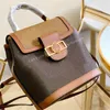 2021 Damen Luxurys Damen DAUPHINE Schnalle Rucksack Stil Berühmte Designer Handtasche Metallteile Handtaschen Schultertasche Tasche Klassische Taschen Geldbörsen Mode Brieftasche Totes