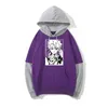 Harajuku Style Populaire Pull Anime Hunter X Hunter Hoodies Lâche Unisexe Hoodies Y211118