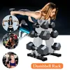 Accessories Dumbbell Rack Multifunctional 3/4 Layer Compact Rugged Anti-wear Holder For Household Use
