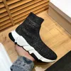 2021 Kvinnor Mens Casual Sock Shoes Andningsbar Klänning Sko För Män Plattform Sneakers Läder Lace Up Chaussures Bröllop Daily Scarpe 35-45 med låda