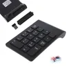 New Portable 2.4G Wireless Digital Keyboard USB Number Pad 18 Keys Numeric Keypad