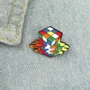 Melty Cube Emaille Pin Aangepaste Kleurrijke Speelgoed Broche Tas Kleding Reversspeldjes Badge Cartoon Sieraden Cadeau voor Kinderen Friends6034996