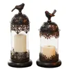 Candle Houders Creatieve European HolderTransparent Glazen Kandelaars Diner Tafel Decoratie Grote Vintage Candelero Home