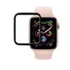 3D المنحنى 3D حافة غطاء شاشة غلاف الشاشة واقي زجاجي واقي وقائي لـ Apple Watch Iwatch 1/2/3/4 38mm 42mm 40mm 44mm 41mm 45mm بدون حزمة