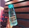 Plastic Water Bottle Fashion Travel Cup Sports Camping Hiking Drink Diamond Gift