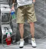 21ss Мужские дизайнерские шорты брюки Dobby Men Pant Двойная буква Жаккардовое переплетение Повседневные буквы Брюки черные 08