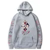 Kakegurui print hajuku sweatshirt kvinnor / man söta streetwear kläder casual varm vinter hoodies y211122