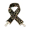 Väskdelar Tillbehör Leopardtryck Justerbar handväska axelrem ersättning med svängbara krokar 20CA