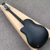 Korpus z włókna węglowego 12 Struny Ovacja Akustyczna Gitara Elektryczna Ebony Fretboard z F-5T Preampp Pickup EQ Professional Folk Guitare