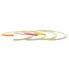 7 Färger Öppna Justerat Neon Enamel Bangle Armband för kvinnor Hot Selling Q0720
