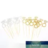 10Pcs/set Gold Glitter Diamond Ring Cupcake Toppers Wedding Cake Topper Decor Wedding Ceremony Birthday Party supplies1