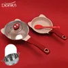 Patelnie Suplement Daith Food Suplement Maifan Kamień Różowy Pot-Kij Porridge Mini Didinika Dziecięca Zupa Wielkość 37cm * 16cm