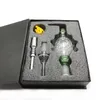 Nectar Collector Set Roken Met Twee Nagels 10/14/18mm Glazen Kom En NC Luxe Schuimdoos verpakking Rook Accessoires