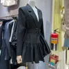 2021 Autumn New Korean Style Modny elegancki szorbowany garnitur spódnica damska wysoka zimna dorosła dama tak jak kobieta, branża ol sukienka 5717192