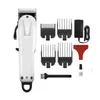 Witamy Dropship 8591 Electric Magic Metal Hair Clipper Professional Professional Niski Hałas Maszyna z detalicznym pudełkiem 9883180