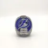 2021 Tampa Bay Lightning Championship Ring med trälåda officiell serie 'Cup Ice Hockey Champions Rings Collection souvenirs gåva för fans7731806