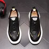 Diseñadores de moda Hombres Vestido Casual Boda Boda Zapatos Negros Entrenadores Ligeros Pesos Trasques Mobiletadores de Zapatillas de Zapatillas de Encaje Up Jogger Placas planas N46