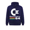 Heren Hoodies Sweatshirts Mannen Commodore 64 Print Top Dames C64 Sid Amiga Retro Cool Design Hoodie Camisas Hombre Oversized Mens Kleding