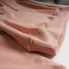 Rowling Spring Różowy bawełniane bluzy z kapturem z długim rękawem Czarne litery Drukowanie z kapturem Dorywczo 210910