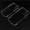 완전 커버리지 투명한 크리스탈 투명 케이스 IPhone 14 13 12 미니 11 Pro Max X XS XR 7 8 Plus Samsung S21 S20 Ultra