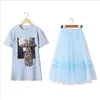 Dress for Girls Summer Girl Lace Dresses Clothes Fashion Party Prom Dress Kids Pattern Teenage Child Costume 5 - 14 Year Q0716