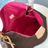 Högkvalitativ Graceful Hobo Women Shoulder Bag Classic Canvas Shopping Väskor med Tag Luxury Designer Purse Mode Casual Tote Designers Womens Handväskor Purses
