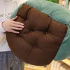 Подушка/декоративная подушка с мультяшными животными, плюшевая подушка для офисного стула, розовая нескользящая подушка для поясничной поддержки, мягкие удобные подушки для студентов