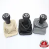 Para VW Beetle 1998 1999 2000 2001 2002 2003 2004 2005 2006 2007 2008 2009 2010 nuevo 5 velocidades perilla de caja de cambios bota de cuero