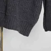 Серые вязальные кардиганы для женщин V-вырез с длинным рукавом повседневный сплошной свитер Женская мода одежда осень 210524