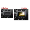 GPS-bil DVD Navi Stereo Player för VW Volkswagen Sagitar 2012-2015 Huvudenhet Support OBD2 DVR Backup Kamera 10.1 tum Android