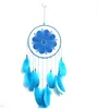 Goose Feather Lace Fashion Arts and Crafts Dream Catcher Home Furnishing Feathers fordons hänge