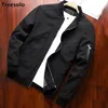 Jaquetas masculinas 2021 jaqueta masculina moda casual fina masculina roupas esportivas bomber e casacos tamanho grande S-6XL 9900