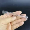 Glass Straw Pyrex Tube Pipe Steamroller Cigarette Holder Filters Tips Hitter For Smoking Tobacco Hookah Heady Reusable 10cm