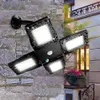 IPReeﾮ 800LM 60 LED Lampe Solaire 3 Lampe Tête Minuterie Étanche Pliant Jardin Extérieur Travail avec Télécommande