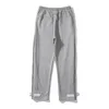 Mens Pants Fashion Hiphop Streetwear Sweatpants Trendy Boys Wide Leg Harem Pant Casual High Quality Joggers Teenager