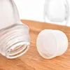 ビッグプラスチックローラーボールでボトルの贅沢の上の30ml 50mlの厚いガラス香水オイルロール