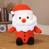 30cm Christmas toy decoration Santa Claus snowman plush stuffed toys high quality Xmas gift kids doll