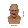 Otra fiesta de eventos suministra una máscara de miedo de Old Man Coslpy Halloween Full Head Latex Masks Funny Masks SuperSoft Adult Creepy Real1406099