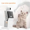 小動物の供給充電式レーザーキャットのおもちゃの電気サイレント3速スマートな運動ペットファミリーのためのインタラクティブを回転させる