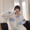T-shirts Kvinnor Nya Höst Vinter Kvinnor Sweatshirts harajuku Pullovers Hoodies Oversized Korean Cute Jumper Girls Tops 210422