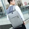 Plecak USB Laptop Business Large Caction Men Computer School Bag Travel Bagpack Student6096679