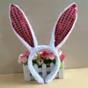 Party Favor Easter Children Cute and Comfortable Hairband Rabbit Ear Headband Fancy Dress Costume Bunny Ears Accessories DB895