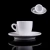 Professionell tävlingsnivå Nuova Point Esp Espresso Cups Saucer Sets Contest Special 55ml Tjock 9mm Italiensk Kaffetumlare