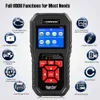 New KONNWEI Diagnostic Tools KW850 OBD2 Car Diagnostic Scanner Tools OBD 2 Auto Diagnostic Tool Check Engine Automotive Car Scanner Code Reader Black