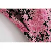 Boheemse roze bloemenprint backless boho jurk zomer vakantie vrouw aanpassen spaghetti riem jurken strand sling vestidos 210429