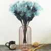 Dekorativa blommor kransar 65cm5 konstgjorda blomma plast blå albizia bukett arrangemang växter material bröllopsmöbler dekoration f