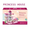 2021 New Toy Girl Girl Seri Bar Bie Toys Dream Dream House Legely Block Block DIY Toys para Child219b