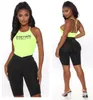 Women V Waist Shorts Fashion Tight Novelty Design Simple Solid Color Work Out Sports Exercise Casual Summer Clothing Women's