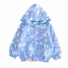 Bear Leader Denim Barnens Ching Kid Spring Coats Casual Kids Girls Animal Rainbow OuterWear Girl Unicorn Jean Jacket 211204