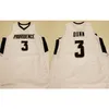 Nikivip Kris Dunn #3 Providence Friars White College Retro Basketball Jersey Men's Szygowane niestandardowe